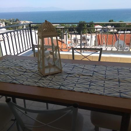 Great Sea View Apartment Kavala Bagian luar foto