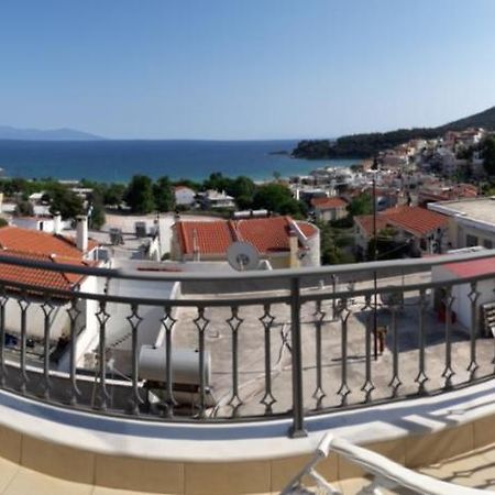 Great Sea View Apartment Kavala Bagian luar foto